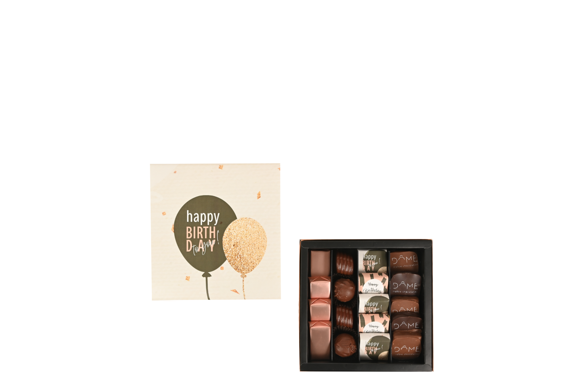 Coffret Happy Birthday 250g