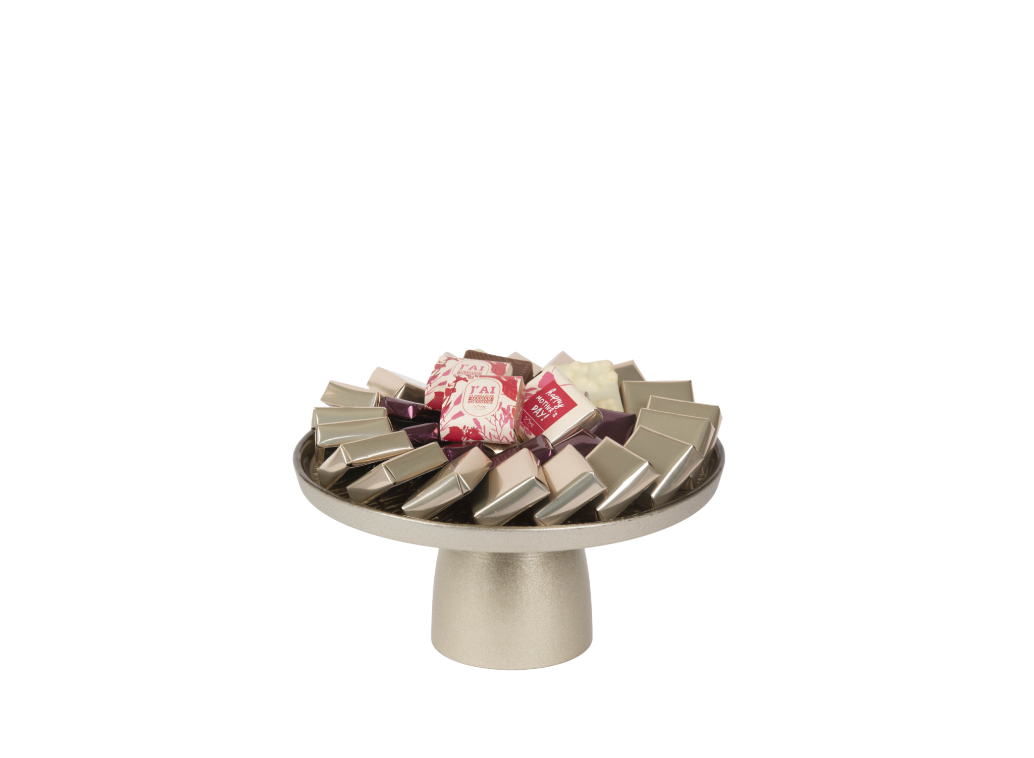 Coupe sur pied en verre