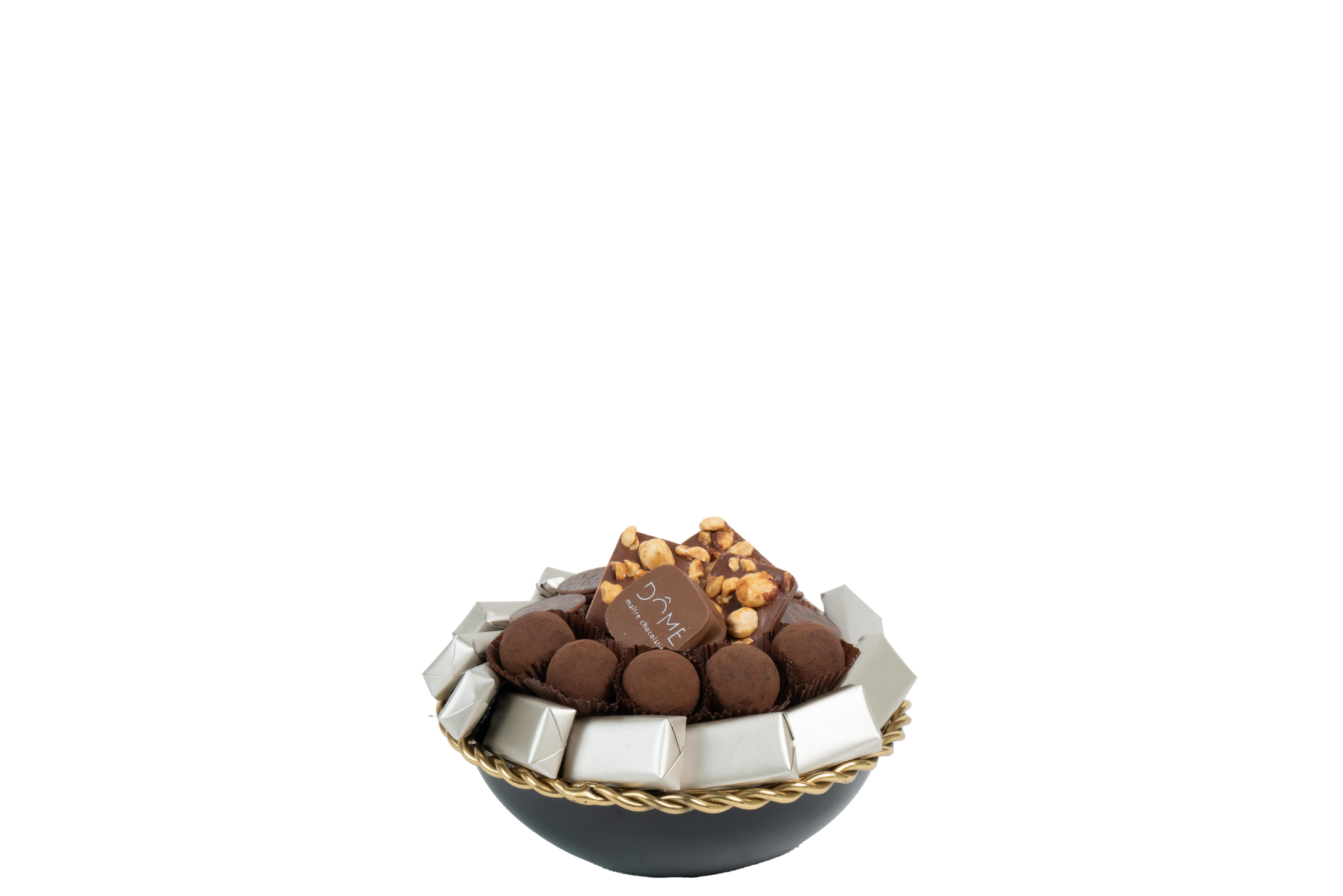 Coupe en inox noir