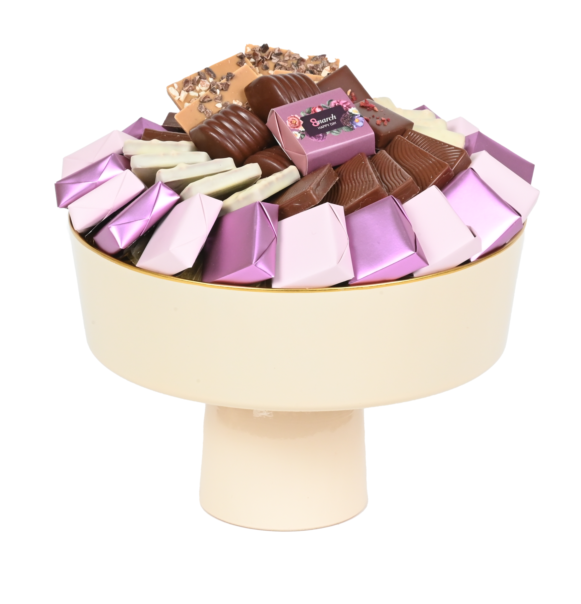 Coupe sur pied en verre